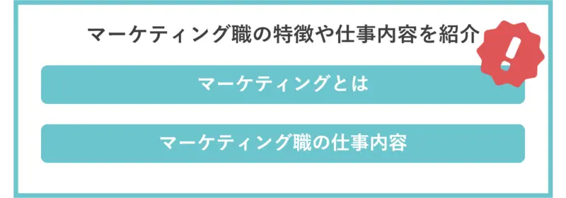 マーケティング職の特徴や仕事内容とは