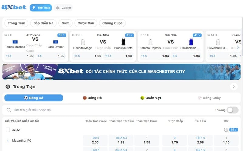 8xbet - Nhà cái cá cược minh bạch đẳng cấp quốc tế 2024-4