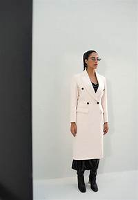 Trouble - White Wool Coat Women – Chaos Official: Opulent Luxury in ...