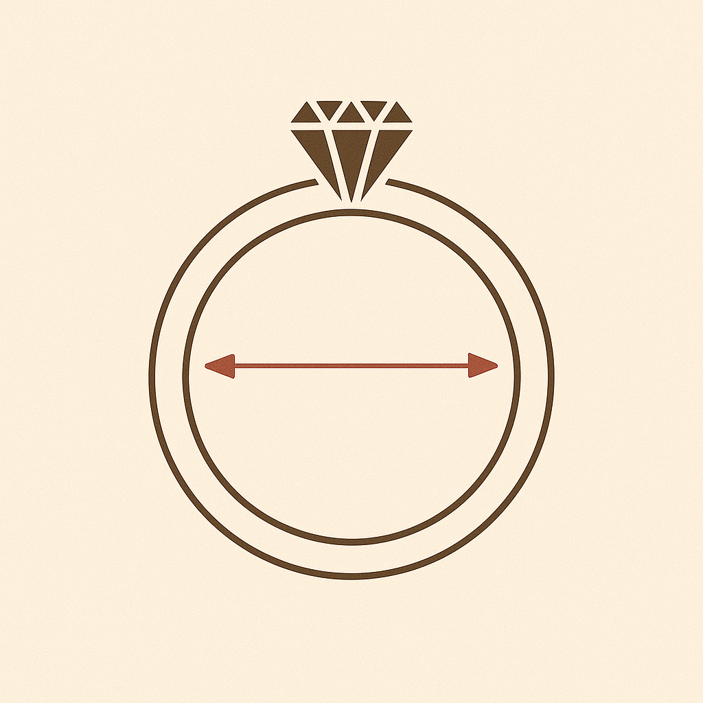 Anillo de compromiso minimalista