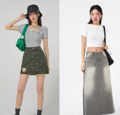 Trang phục luôn phù hợp với xu hướng.olm