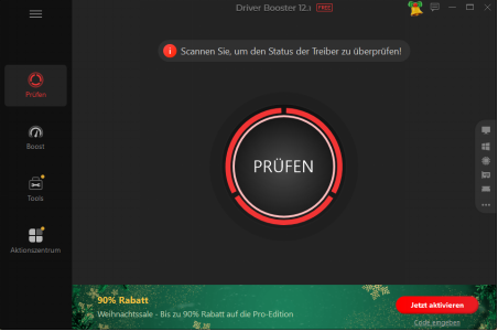  Klicken Sie auf „PRÜFEN“