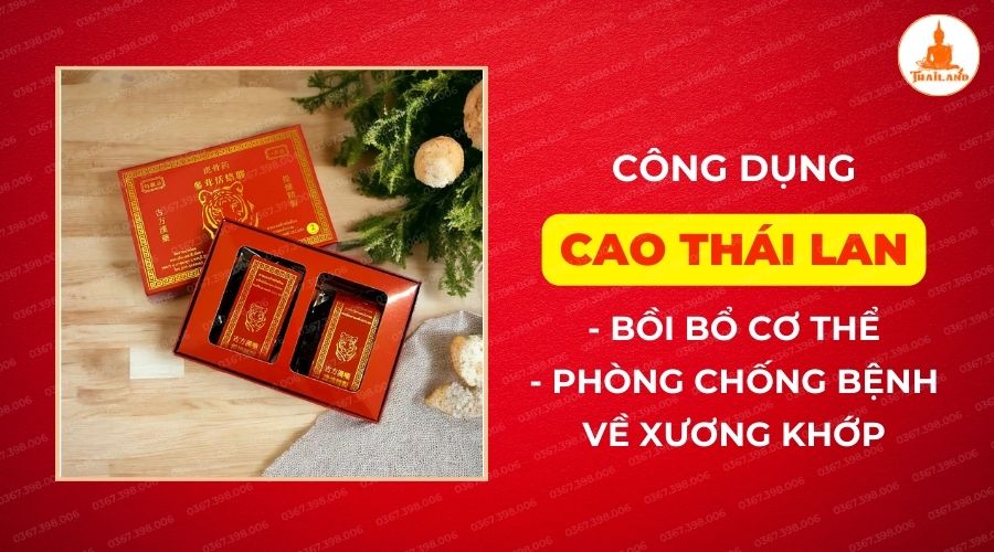 Tác dụng của cao hổ cốt