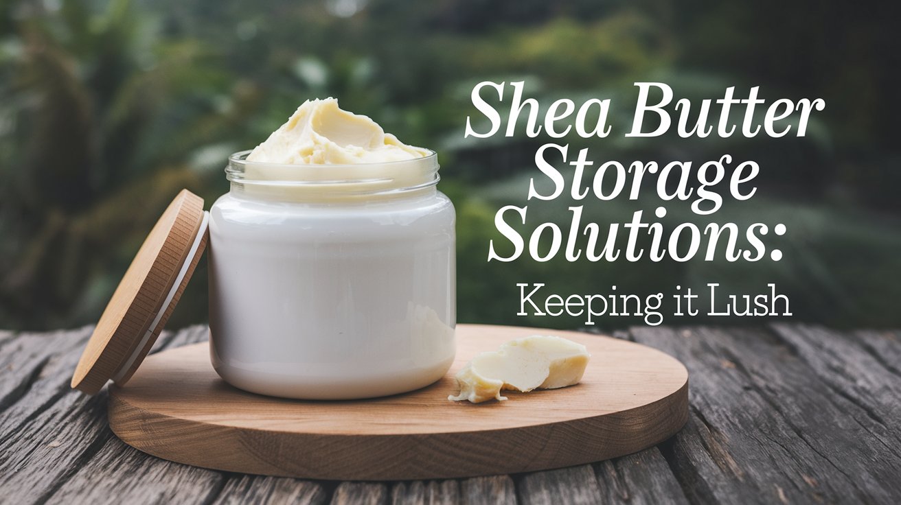 Shea Butter Storage Solutions: Keeping It Lush