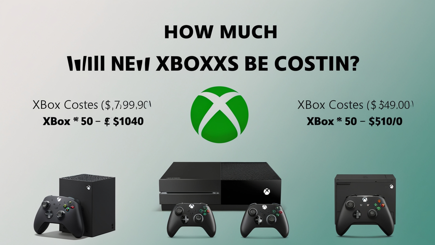 How Much One Nem New Xboxes Be Costin