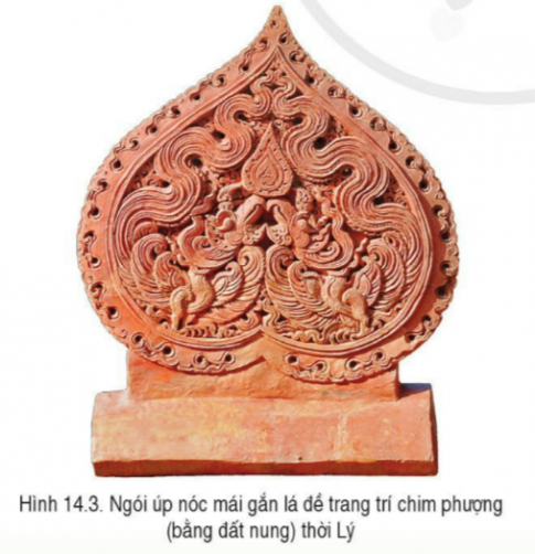 BÀI 14. CÔNG CUỘC XÂY DỰNG ĐẤT NƯỚC THỜI LÝ (1009- 1225)1. Sự thành lập nhà LýCâu 1: Đọc thông tin, tư liệu và quan sát hình 14.1, hãy trình bày sự thành lập nhà Lý và đánh giá sự kiện Lý Công Uẩn dời đô từ Hoa Lư ra Đại La.Đáp án chuẩn:- Cuối năm 1009, vua Lê Long Đĩnh mất, các đại thần và tăng quan trong triều đã tôn Lý Công Uẩn lên ngôi vua. Nhà Lý được thành lập, đóng đô tại Hoa Lư (Ninh Bình).- Thành Đại La: nằm giữa khu vực trời đất, được thế rồng cuộn hổ ngồi, chính giữa nam bắc đông tây, tiện nghi núi sông sau trước. 2. Tình hình chính trịCâu 1: Đọc thông tin và quan sát sơ đồ hình 14.1, hãy mô tả những nét chính về tình hình chính trị và rút ra nhận xét về tổ chức bộ máy nhà nước dưới thời Lý.Đáp án chuẩn:Quân đội thời Lý gồm hai bộ phận: cấm quân (bảo vệ vua, kinh thành) và quân địa phương (bảo vệ các lộ, phủ).  3. Tình hình kinh tếCâu 1: Đọc thông tin, tư liệu và quan sát các hình từ 14.2 đến 14.4, hãy cho biết:- Nhà Lý đã thực hiện những chính sách gì để phát triển sản xuất nông nghiệp?- Những nét chính về thủ công nghiệp và thương nghiệp thời Lý.Đáp án chuẩn:- Tổ chức lễ Tịch điền, khai khẩn đất hoang, đào kênh mương, đắp đê, ban hành lệnh cấm giết trâu bò để bảo vệ sức kéo.+ Thủ công nghiệp:  dệt lụa, làm đồ gốm, đồ trang sức, đúc đồng, rèn sắt,...; Tượng chùa Quỳnh Lâm, tháp Báo Thiên, chuông Quy Điền là những công trình nổi tiếng đương thời được tạo dựng bởi thợ thủ công người Việt.+ Thương nghiệp: Thăng Long trở thành trung tâm thủ công nghiệp và thương nghiệp của Đại Việt.4. Tình hình xã hộiCâu 1: Đọc thông tin và quan sát sơ đồ 14.2, hãy mô tả đời sống xã hội thời Lý.Đáp án chuẩn:Vua, quý tộc, quan lại là bộ phận thống trị. Nông dân chiếm đa số. Mâu thuẫn xã hội chưa gay gắt.5. Thành tựu giáo dục và văn hóaCâu 1: Đọc thông tin và quan sát các hình từ 14.5 đến 14.7 hãy:- Giới thiệu một số thành tựu giáo dục thời Lý.- Nêu một số thành tựu văn hoá chủ yếu thời Lý.Đáp án chuẩn:- Năm 1076, vua Lý Nhân Tông cho mở Quốc Tử Giám để dạy học cho các hoàng tử, công chúa, con em quý tộc, quan lại, người học giỏi đến học tập.- Phật giáo thịnh hành, được đông đào quý tộc, quan lại và các tầng lớp nhân dân tin theo. LUYỆN TẬP- VẬN DỤNG