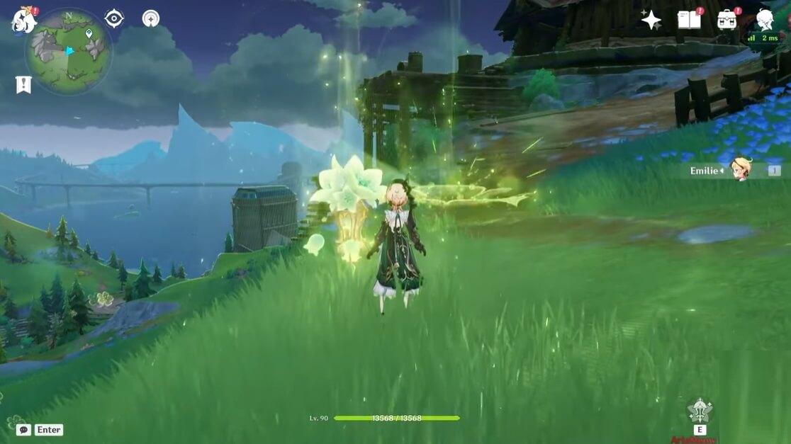 Genshin Impact Emilie Gameplay