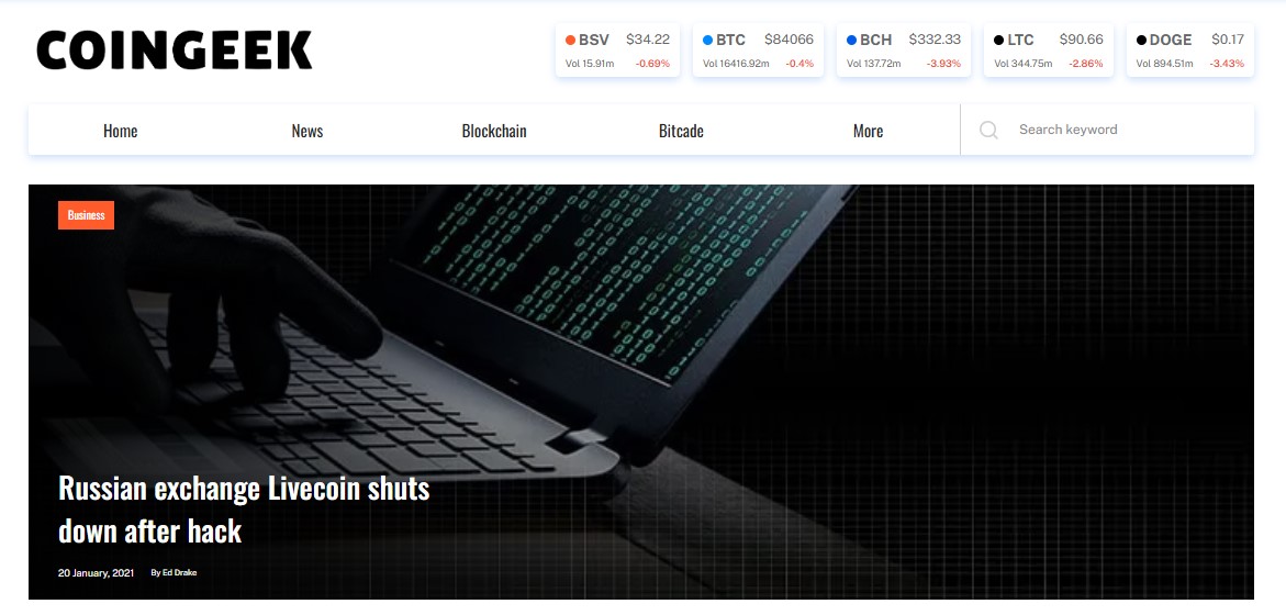 Livecoin обзор