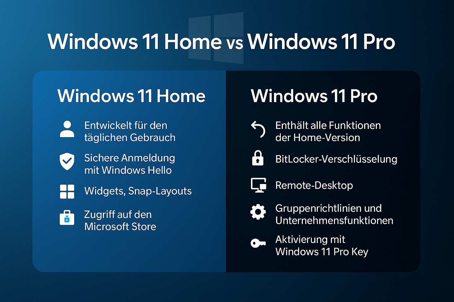 Windows 11 home vs pro