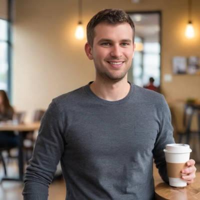 A person holding a coffee cupAI-generated content may be incorrect.