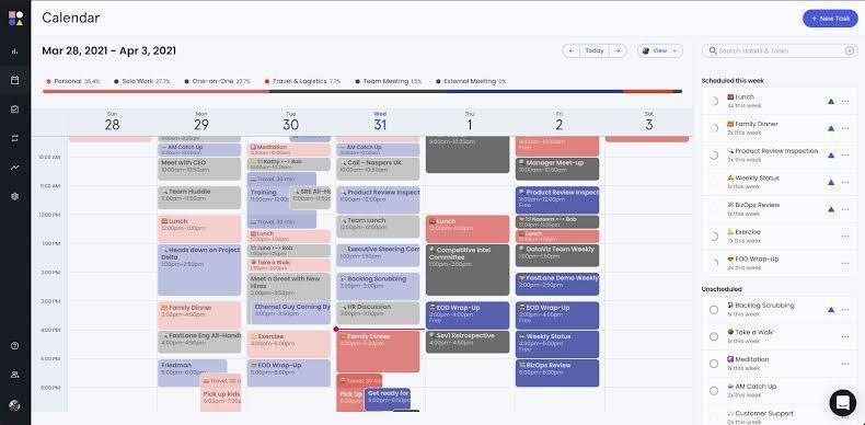 Reclaim: Track a single task with this great alternative to Akiflow