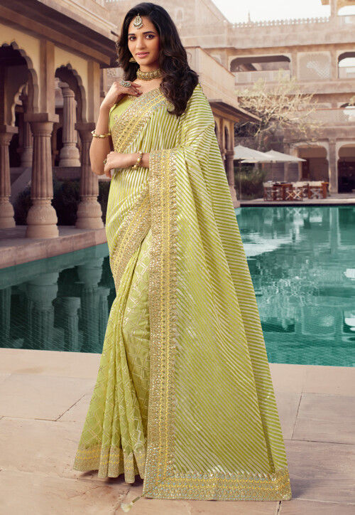 Earthy Tones Saree and Blouse Colors