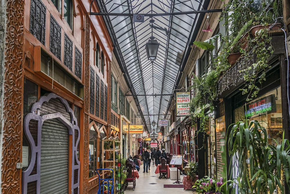 passage brady paris, palais des rajpouts