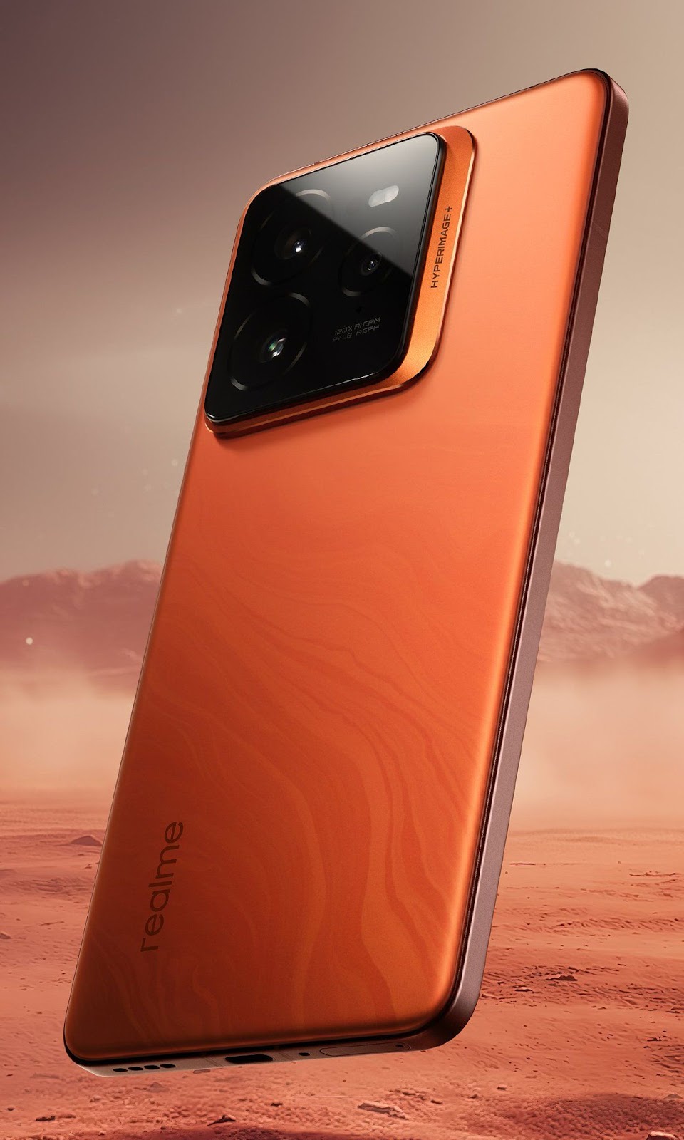 Realme GT 7 Pro - Desain Mars