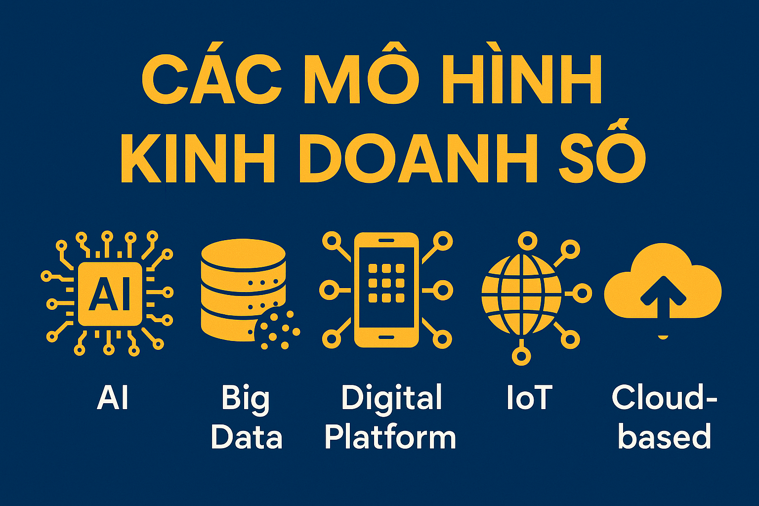 Các mô hình kinh doanh số