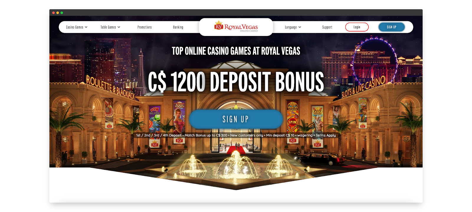 Royal Vegas - One of the Best Mobile Casinos