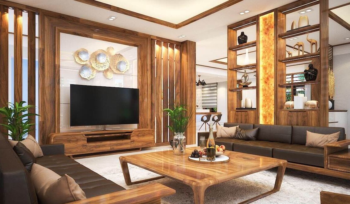 Tủ kệ tivi giúp tăng tính thẩm mỹ cho căn phòng
