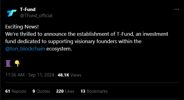 The T-Fund launch