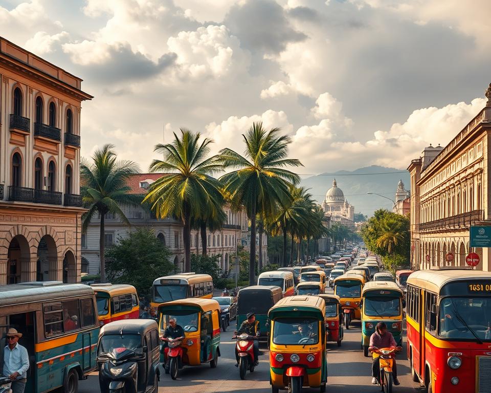 transportes en Latinoamérica