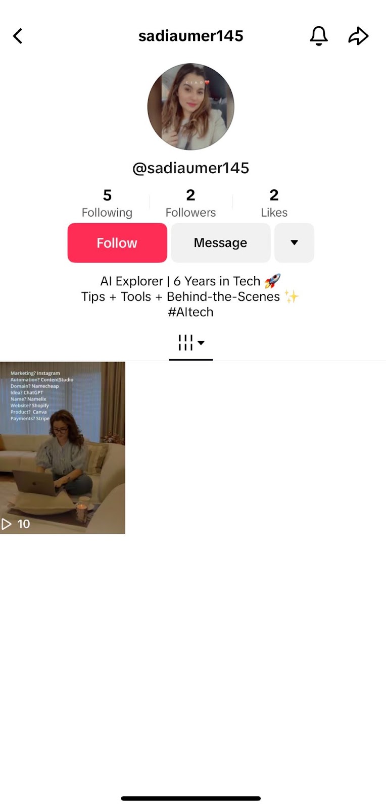 TikTok creator account benefits