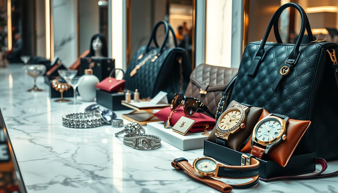 luxury goods and fashion accessories