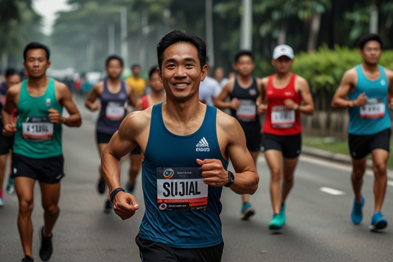 Contoh Sijil International Virtual Run Series 2024
