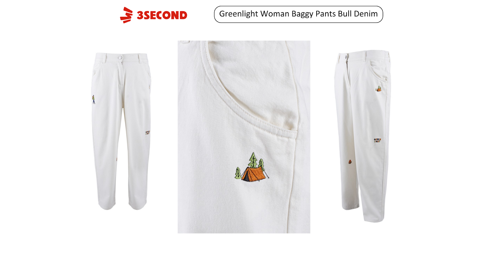 Greenlight Celana Baggy Denim Wanita