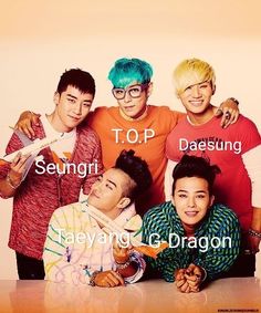 This contains an image of  BIGBANG members