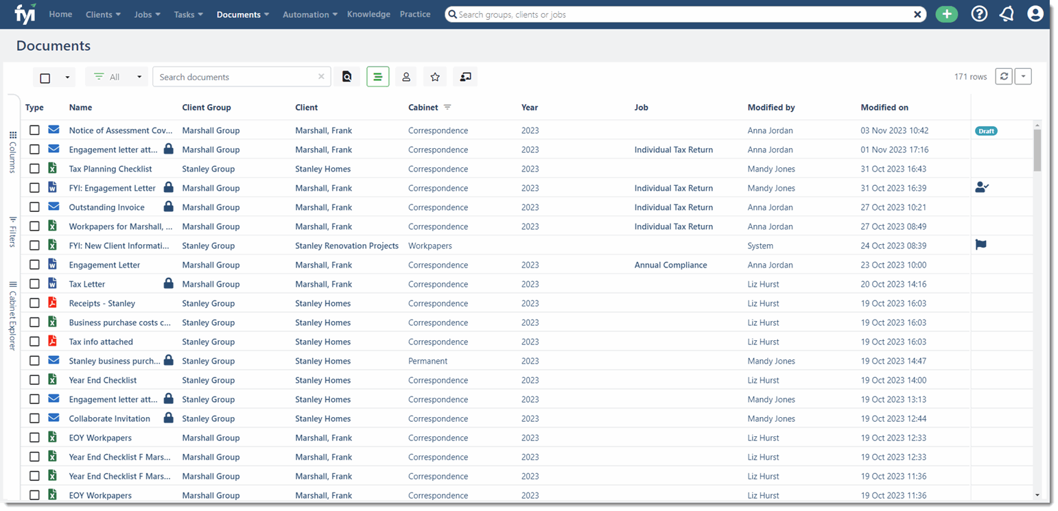 alfresco document management software example