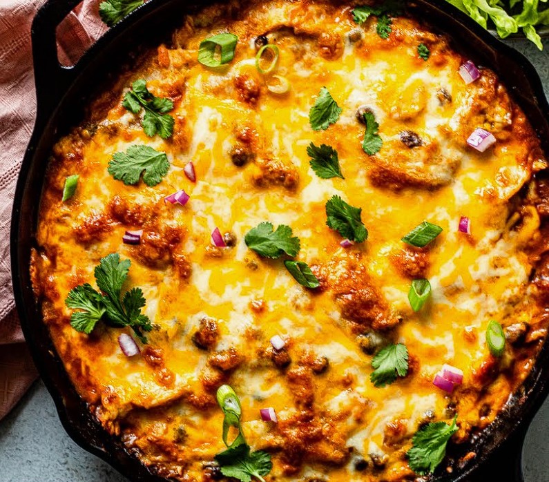 Chicken Enchilada Skillet