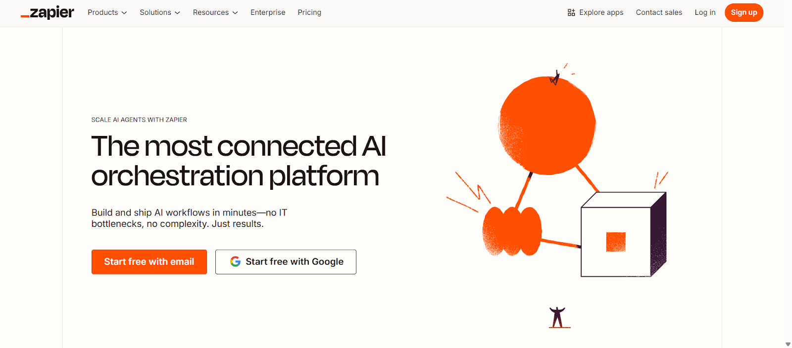 Zapier website