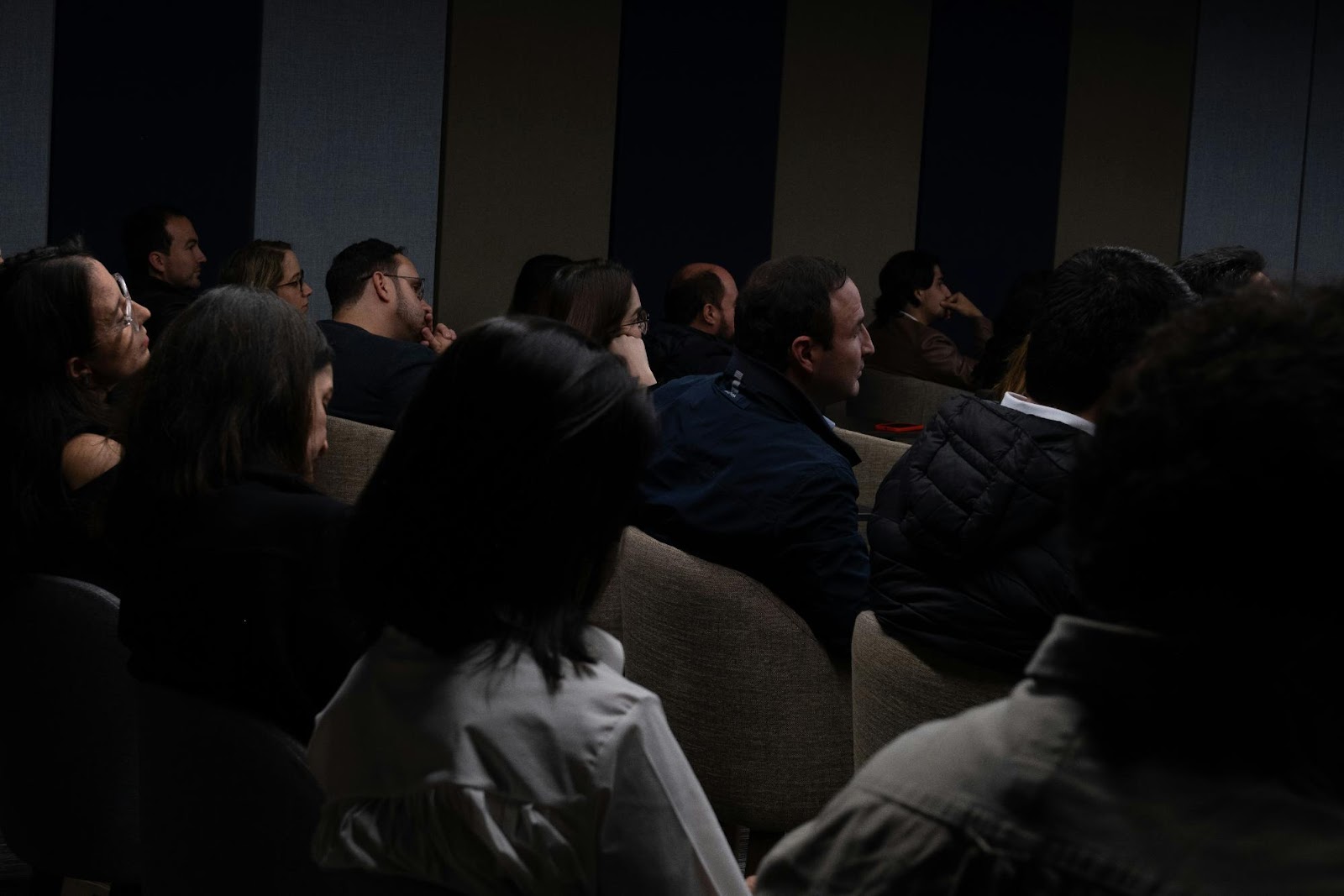Overview of a well-coordinated event with attendees enjoying the experience