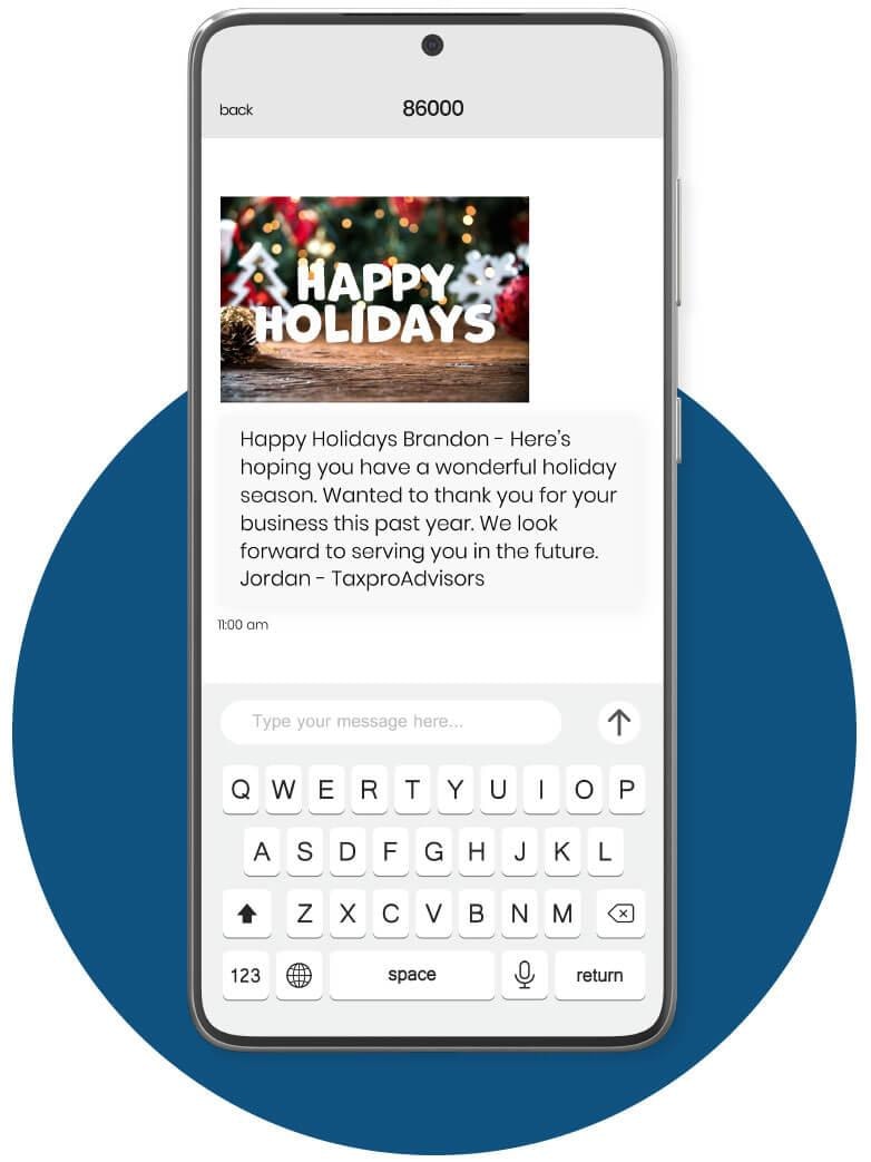 SMS Holiday Campaign