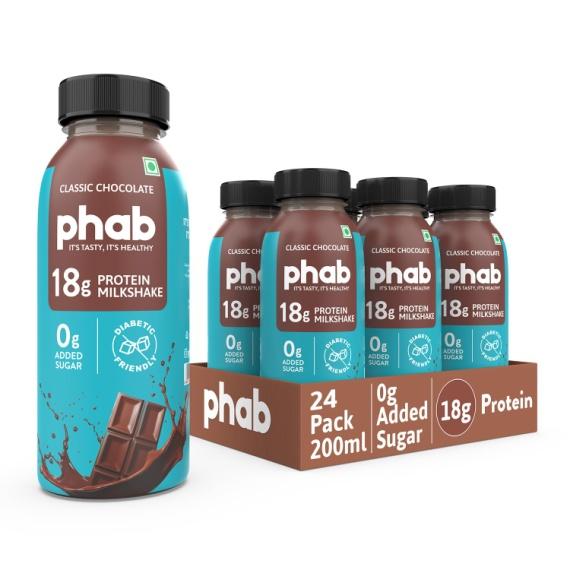 Phab Chocolate Protein Milkshake