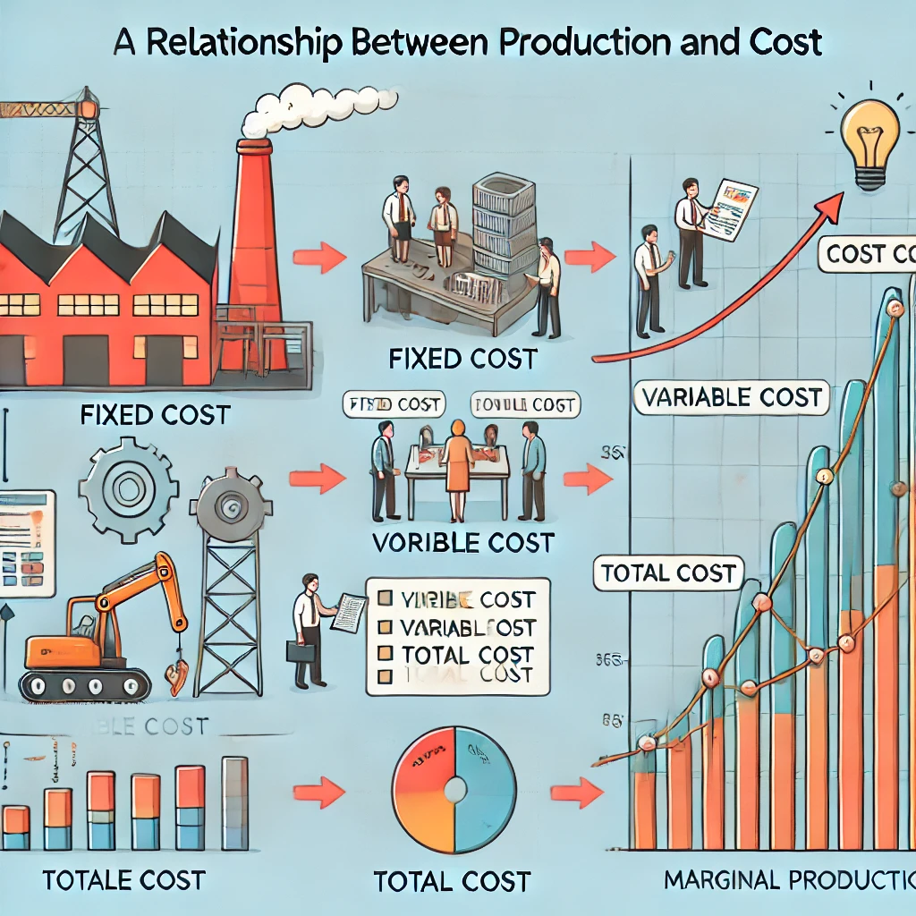 relationship between production and cost