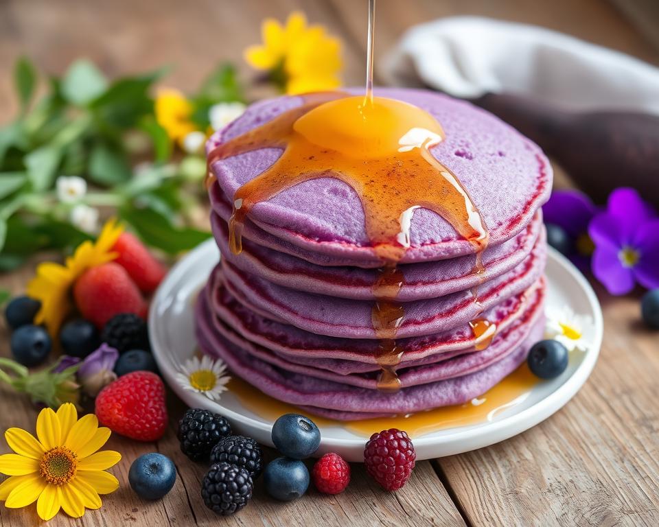 taro pancakes