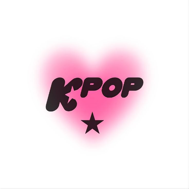 This contains na image of K Pop logo