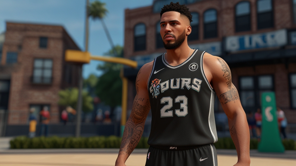 NBA 2K23 San Antonio Spurs City Jersey Recolor