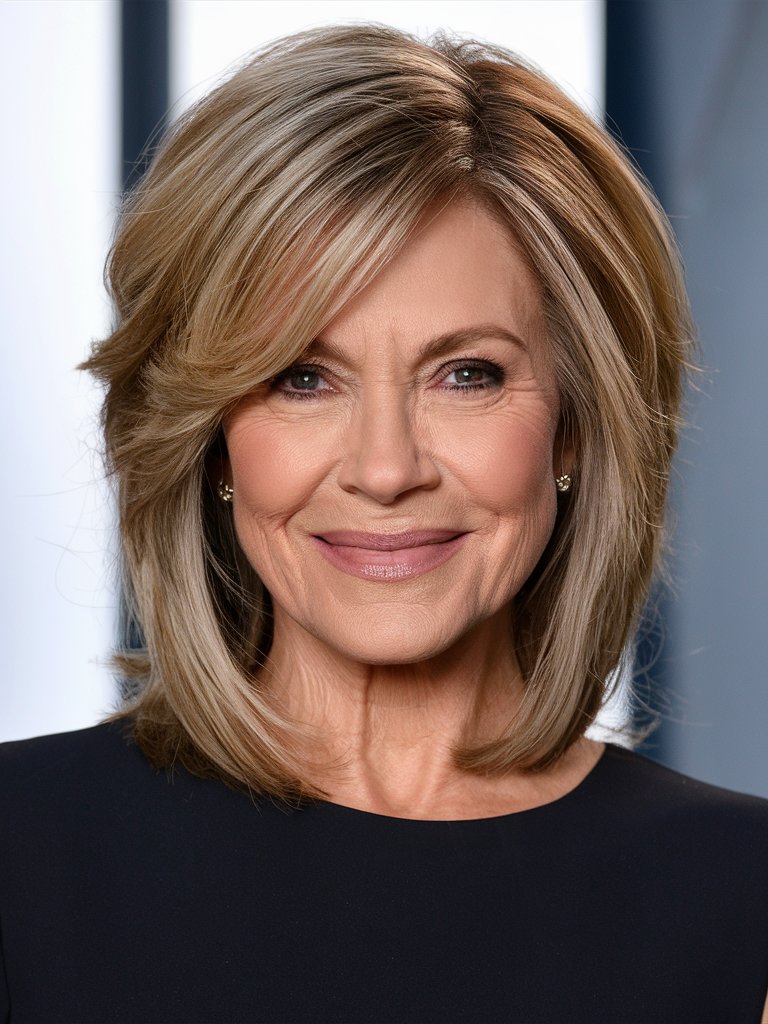 27. Medium-Length Textured Lob