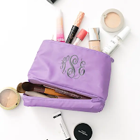 Marleylilly Double Layer Makeup Bag