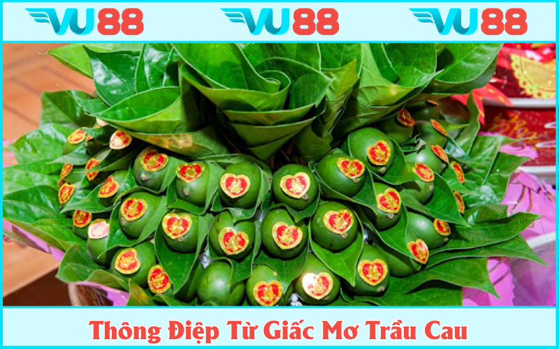 Cau trầu quấn quýt bên nhau hàm ý đến sự viên mãn, gắn kết