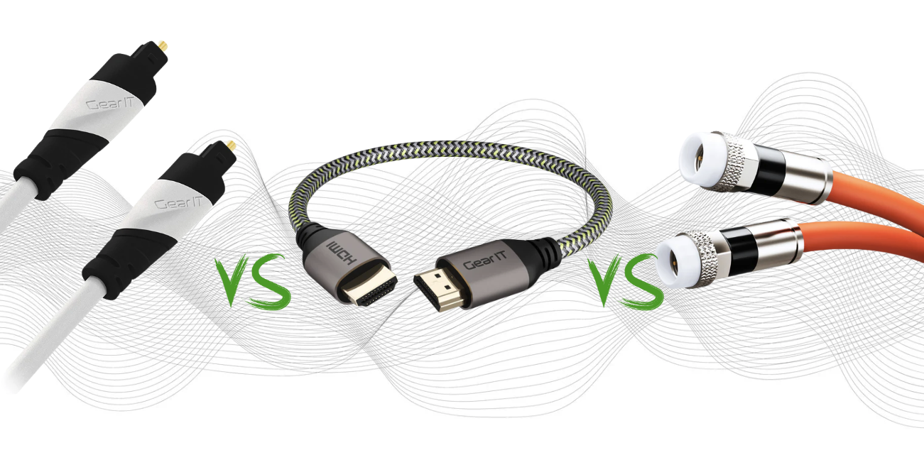 Optical Digital Cable vs. HDMI vs. Coaxial: Which Is Better?