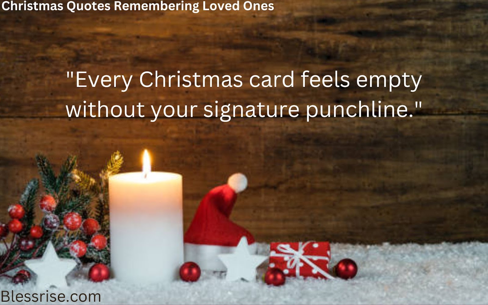 Holiday grief support