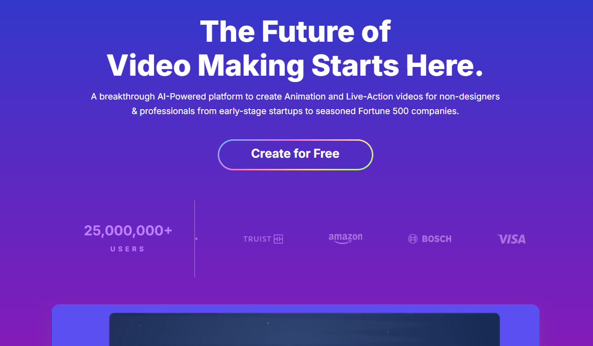 Best for Making Animated Videos Free: Animaker