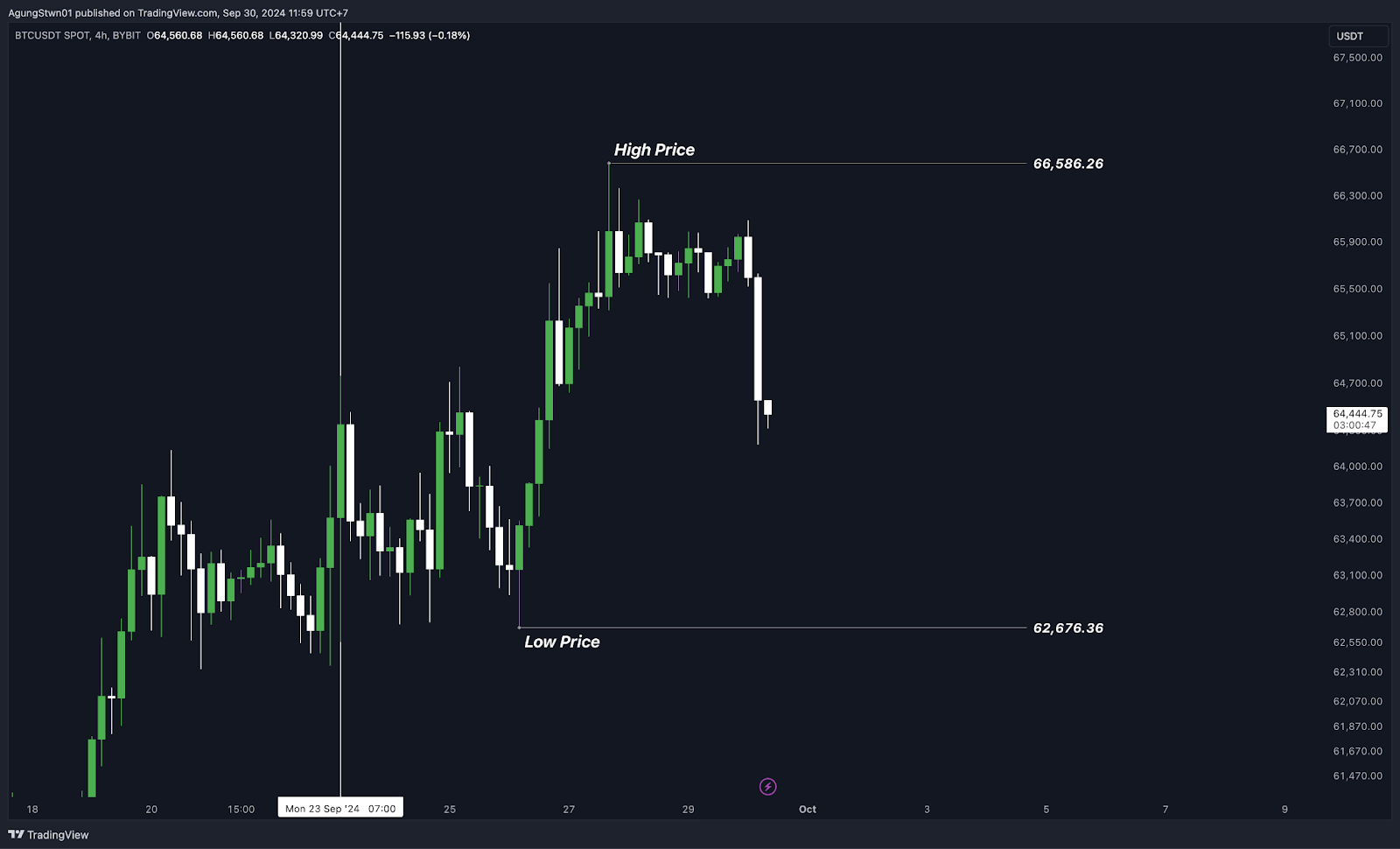 Weekly Bitcoin Outlook (30 September 2024)