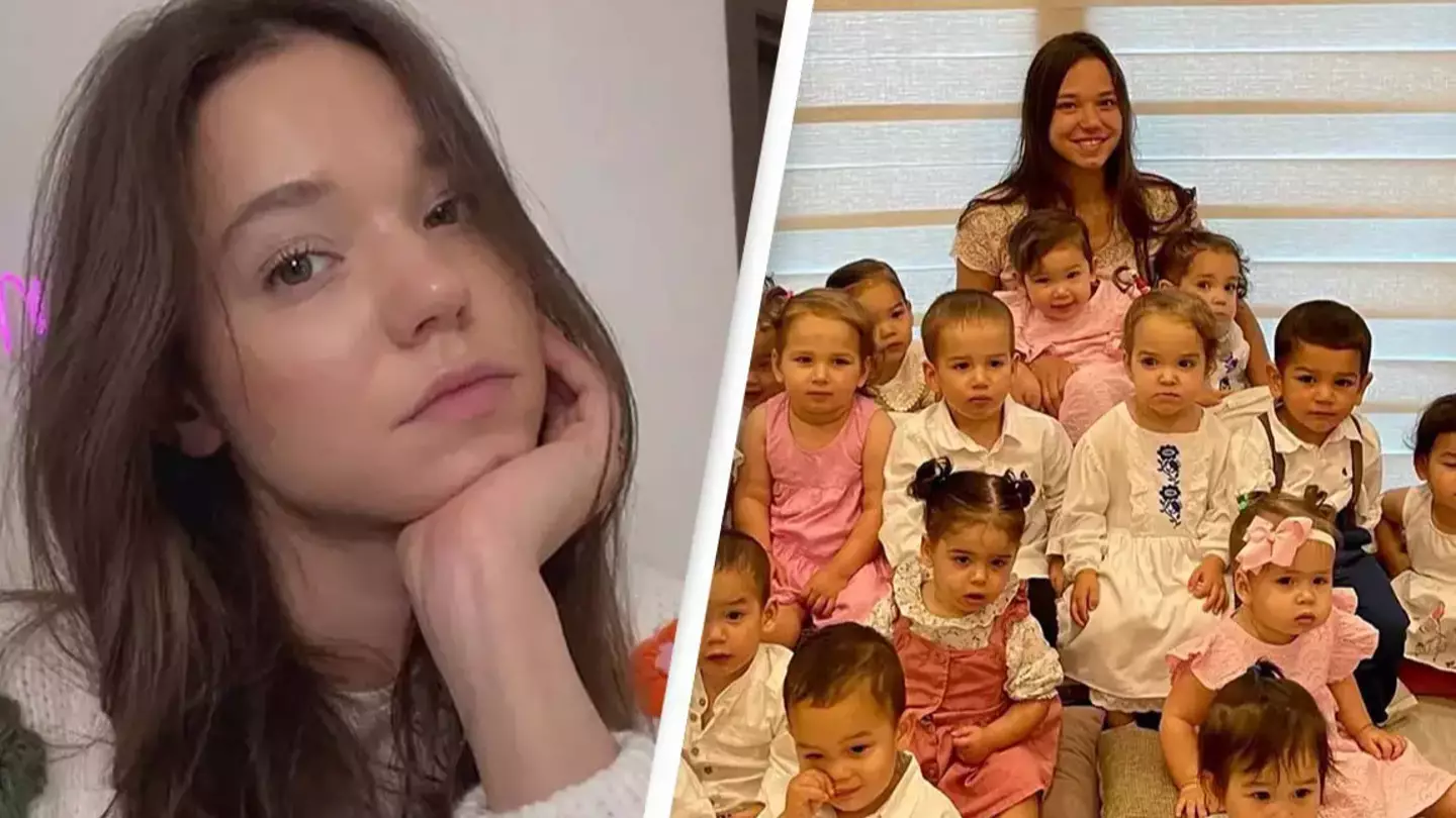 26-Year-Old Mom with 22 Biological Children