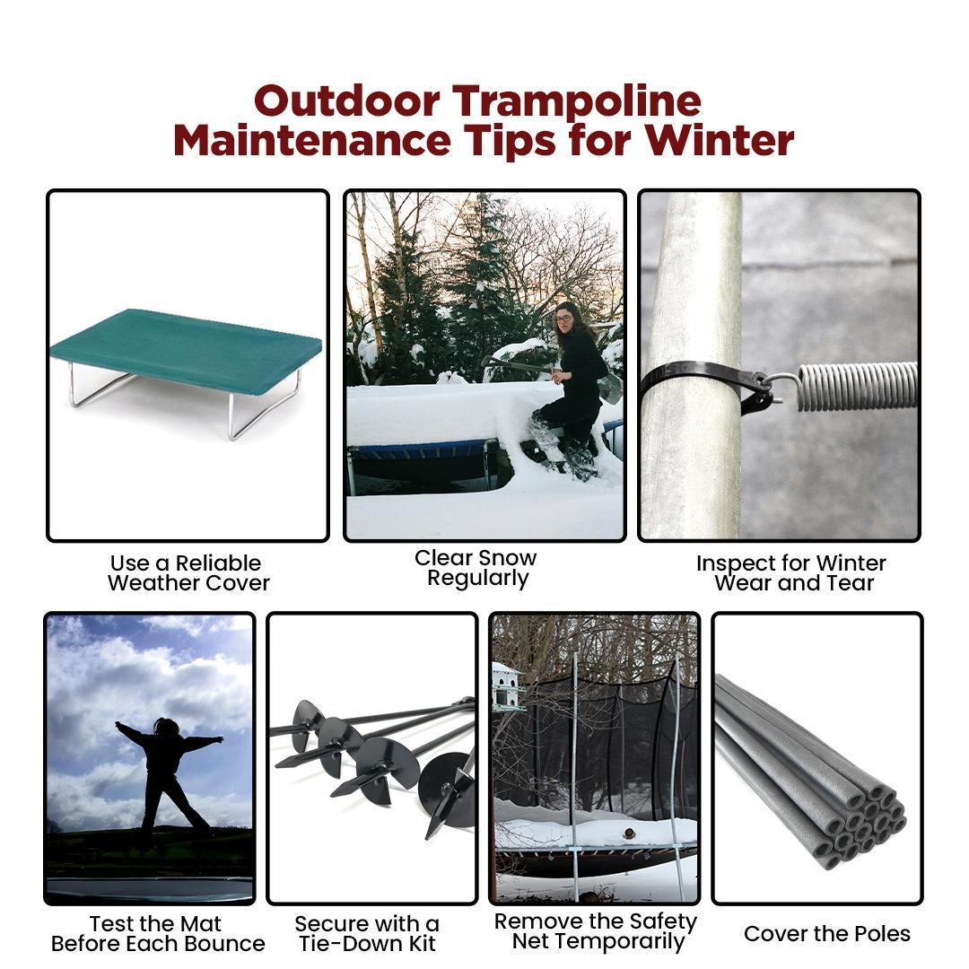 Outdoor Trampoline Maintenance Tips for Winter