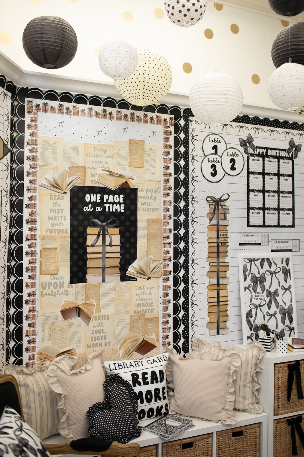 Coquette classroom decor