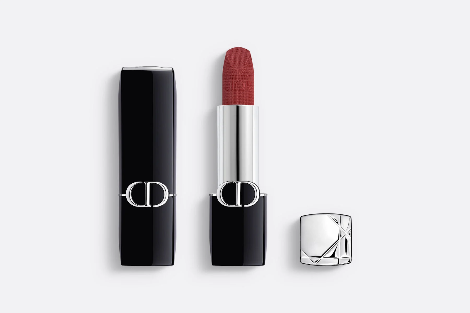 brown lipstick