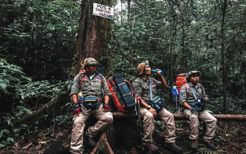 Pendakian gunung slamet via bambangan